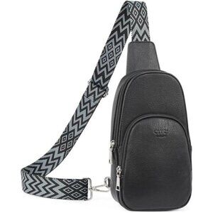 Sling Backpack Travel 3-2 Black